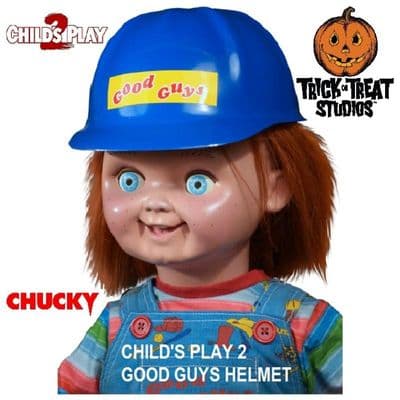 CHILD'S PLAY 2 PROP REPLICA 1:1 GOOD GUYS HELMET FROM TRICK OR TREAT STUDIOS