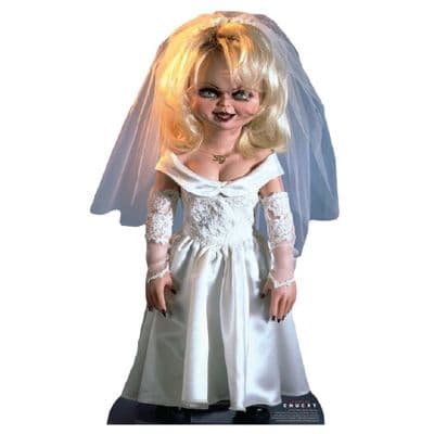 CHILDS PLAY BRIDE OF CHUCKY TIFFANY LIFE SIZE CARDBOARD CUT OUT