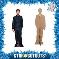 CHRIS HEMSWORTH IN BLUE SUIT LIFE SIZE CARDBOARD CUT OUT