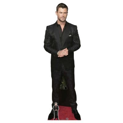 CHRIS HEMSWORTH LIFE SIZE CARDBOARD CUT OUT