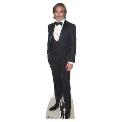 CHRIS PINE LIFE SIZE CARDBOARD CUT OUT