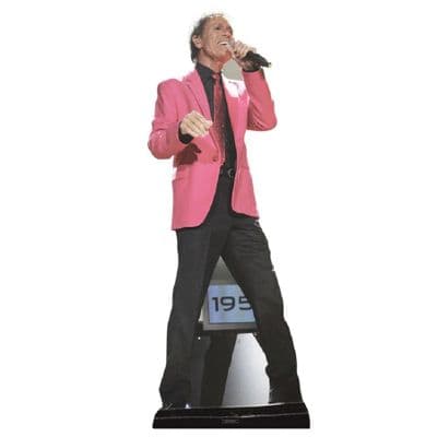 CLIFF RICHARD 50TH ANNIVERSARY LIFE SIZE CARDBOARD CUT OUT