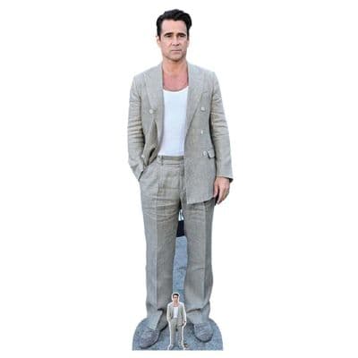 COLIN FARRELL LIFE SIZE CARDBOARD CUT OUT