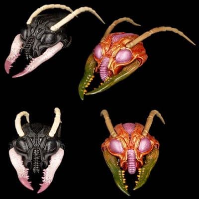 COSMIC LEGIONS COSMIC CHARACTER SPHEXXIAN HELMETS ACCESSORY PACK FROM FOUR HORSEMEN STUDIOS