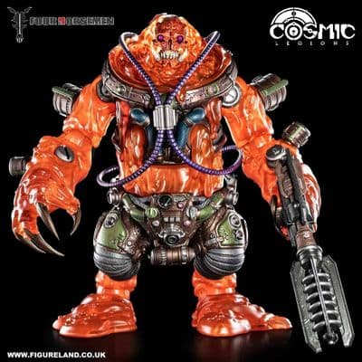 COSMIC LEGIONS MORTAL THORN BOOK ONE GLOBULON KRUNN ACTION FIGURE FROM FOUR HORSEMEN STUDIOS