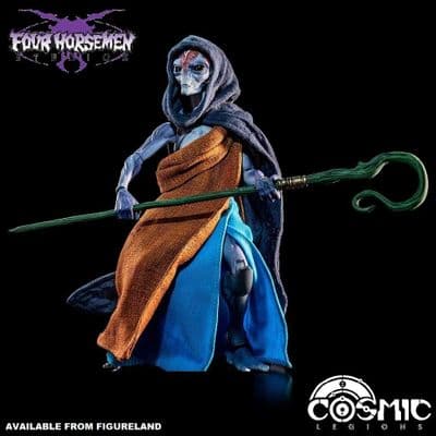 COSMIC LEGIONS OUTPOST ZAXXIUS ALLTAR CYLLOVIUS ACTION FIGURE FROM FOUR HORSEMEN STUDIOS