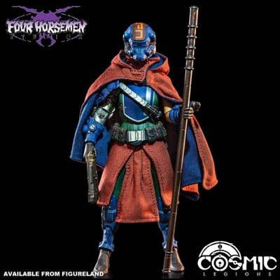 COSMIC LEGIONS OUTPOST ZAXXIUS KALIAN SHUNN ACTION FIGURE FROM FOUR HORSEMEN STUDIOS