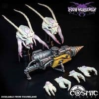 COSMIC LEGIONS OUTPOST ZAXXIUS SPHEXXIAN MINE WORKER DELUXE ACTION FIGURE FROM FOUR HORSEMEN STUDIOS