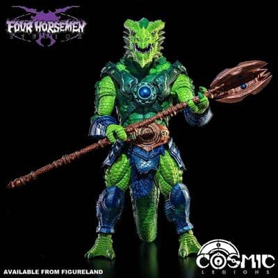 COSMIC LEGIONS OUTPOST ZAXXIUS SSKUR'GE OGRE SCALE ACTION FIGURE FROM FOUR HORSEMEN STUDIOS