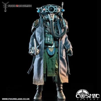 COSMIC LEGIONS OXKREWE BOOK ONE THRAXXON KURNN RAY ACTION FIGURE FROM FOUR HORSEMEN STUDIOS