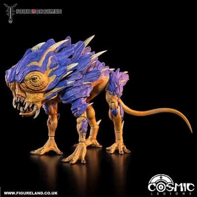 COSMIC LEGIONS OXKREWE BOOK ONE THRAXXON LOWLAND SCAPEBACK ACTION FIGURE FROM FOUR HORSEMEN STUDIOS