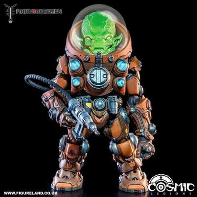 COSMIC LEGIONS OXKREWE BOOK ONE THRAXXON ORVAR ACTION FIGURE FROM FOUR HORSEMEN STUDIOS