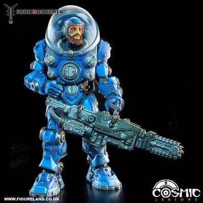 COSMIC LEGIONS OXKREWE BOOK ONE THRAXXON VELLOK SPEER ACTION FIGURE FROM FOUR HORSEMEN STUDIOS