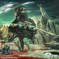 COSMIC LEGIONS OXKREWE BOOK TWO HARROW ZONE AHGCHA DELUXE ACTION FIGURE FROM FOUR HORSEMEN STUDIOS