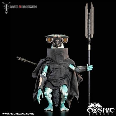 COSMIC LEGIONS OXKREWE BOOK TWO HARROW ZONE AHGCHA DELUXE ACTION FIGURE FROM FOUR HORSEMEN STUDIOS