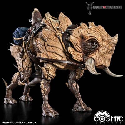 COSMIC LEGIONS OXKREWE BOOK TWO HARROW ZONE BUNJI DELUXE ACTION FIGURE FROM FOUR HORSEMEN STUDIOS