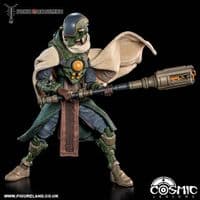 COSMIC LEGIONS OXKREWE BOOK TWO HARROW ZONE JOBARA KEE ACTION FIGURE FROM FOUR HORSEMEN STUDIOS