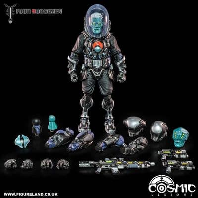 COSMIC LEGIONS PHSHR RYYCE THE SHADOW CIRCLE ACTION FIGURE FROM FOUR HORSEMEN STUDIOS