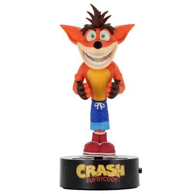 CRASH BANDICOOT SOLAR POWERED BODY KNOCKER FROM NECA