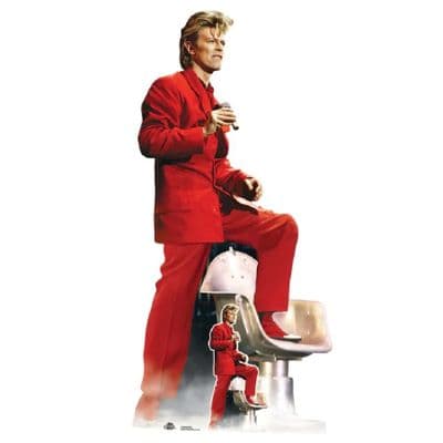 DAVID BOWIE LIFE SIZE CARDBOARD CUT OUT