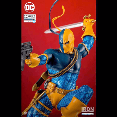DC COMICS DEATHSTROKE 1:10 ART SCALE STATUE FROM IRON STUDIOS