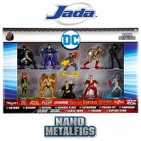 DC COMICS NANO METALFIGS 10 PACK SERIES 3 FROM JADA TOYS