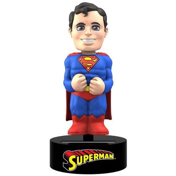 DC COMICS SUPERMAN SOLAR POWERED BODY KNOCKER FROM NECA