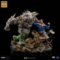DC COMICS SUPERMAN VS DOOMSDAY BDS ART SCALE 1:10 STATUE EU EXCLUSIVE FROM IRON STUDIOS