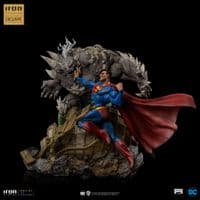 DC COMICS SUPERMAN VS DOOMSDAY BDS ART SCALE 1:10 STATUE EU EXCLUSIVE FROM IRON STUDIOS