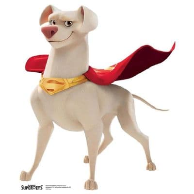 DC LEAGUE OF SUPER PETS KRYPTO SUPERMANS DOG CARDBOARD CUT OUT