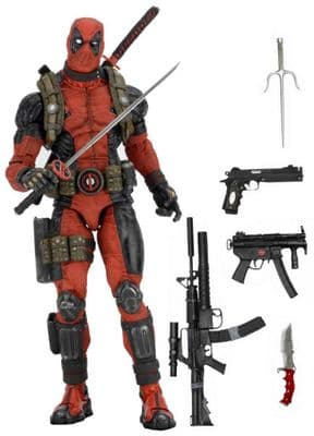 DEADPOOL 1:4 SCALE ACTION FIGURE FROM NECA