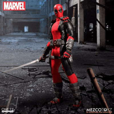 DEADPOOL ONE:12 COLLECTIVE EXCLUSIVE ACTION FIGURE FROM MEZCO TOYZ