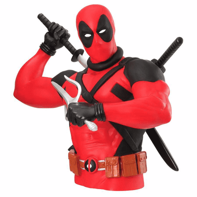 DEADPOOL VERSION 2 BUST BANK FROM MONOGRAM INTERNATIONAL