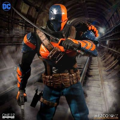 DEATHSTROKE ONE:12 COLLECTIVE ACTION FIGURE FROM MEZCO TOYZ