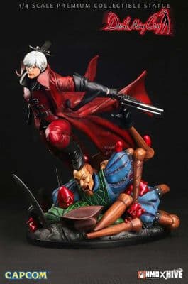 DEVIL MAY CRY DANTE 1:4 SCALE PREMIUM STATUE FROM HMO COLLECTIBLES