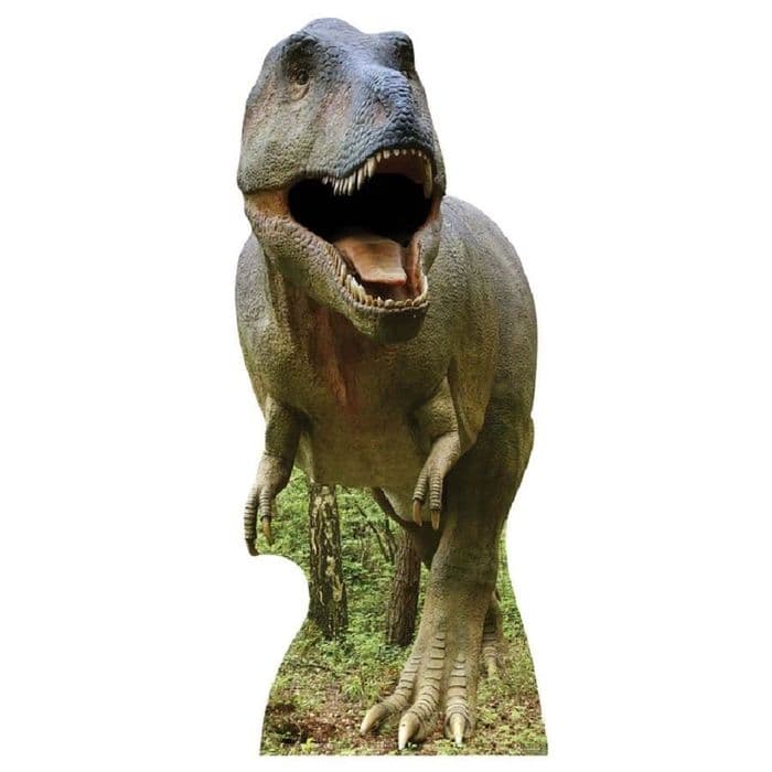 DINOSAUR TYRANNOSAURUS REX CARDBOARD CUT OUT