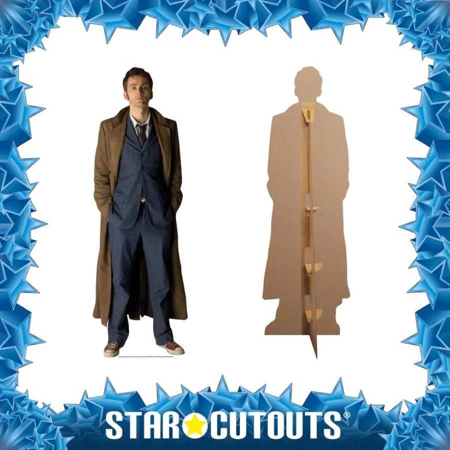 DOCTOR WHO 10TH DOCTOR DAVID TENNANT LIFE SIZE CARDBOARD CUT OUT