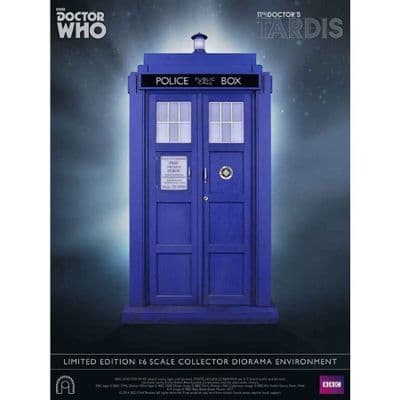 DOCTOR WHO 11TH DOCTOR TARDIS 1:6 SCALE COLLECTOR DIORAMA FROM BIG CHIEF STUDIOS