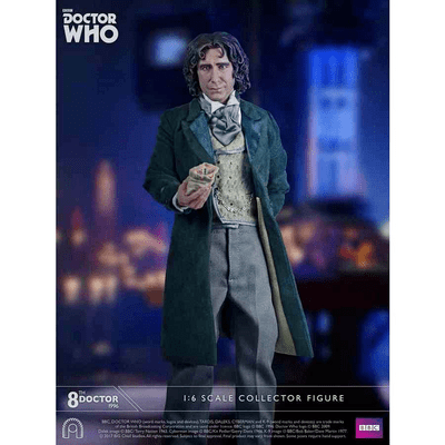 DOCTOR WHO 8TH DOCTOR 1:6 SCALE COLLECTOR FIGURE FROM BIG CHIEF STUDIOS