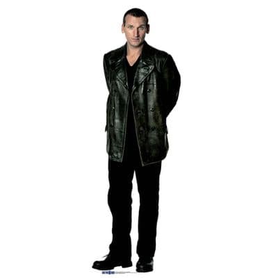 DOCTOR WHO 9TH DOCTOR CHRISTOPHER ECCELSTON LIFE SIZE CARDBOARD CUT OUT
