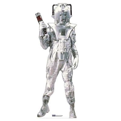 DOCTOR WHO CYBERMAN EARTHSHOCK LIFE SIZE CARDBOARD CUT OUT
