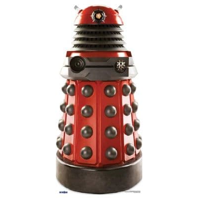 DOCTOR WHO DALEK DRONE RED LIFE SIZE CARDBOARD CUT OUT