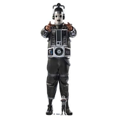 DOCTOR WHO MONDASIAN CYBERMAN BILL POTTS LIFE SIZE CARDBOARD CUT OUT