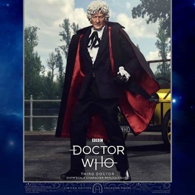 DOCTOR WHO THIRD DOCTOR 1:6 SCALE COLLECTOR FIGURE FROM BIG CHIEF STUDIOS