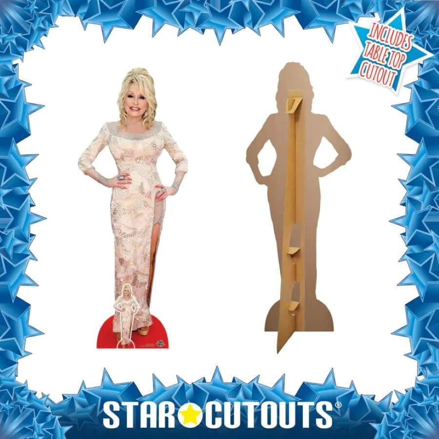 CS889 Dolly Parton Height 161cm Lifesize Cardboard Cut Out With Mini main image 0