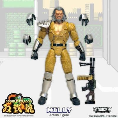 DOUBLE DRAGON WILLY 7 INCH DELUXE ACTION FIGURE FROM SYDICATE COLLECTIBLES