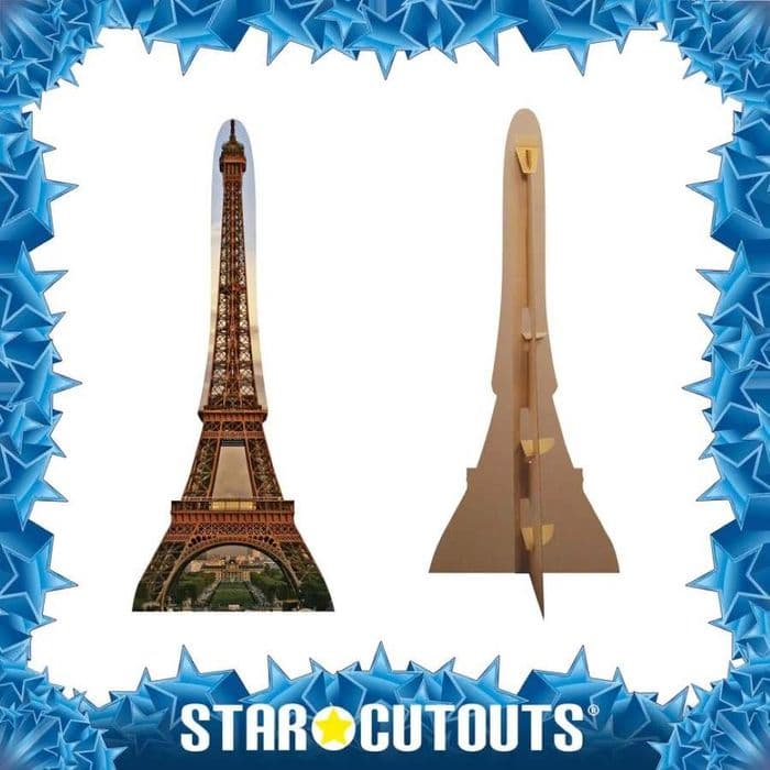 EIFFEL TOWER LANDMARK CARDBOARD CUT OUT