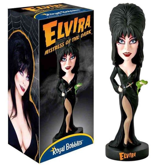 ELVIRA MISTRESS OF THE DARK BOBBLEHEAD FROM ROYAL BOBBLES