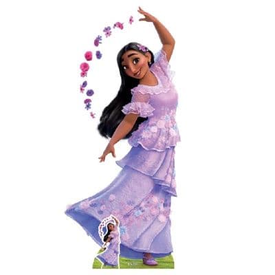 ENCANTO ISABELA DISNEY CARDBOARD CUT OUT