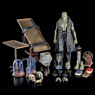 FIGURA OBSCURA FRANKENSTEIN'S MONSTER GREEN VARIANT ACTION FIGURE FROM FOUR HORSEMEN STUDIOS